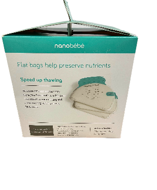 Nanobébé Milk Storage Organizer And Bags