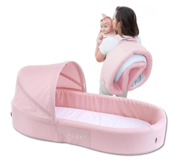 Lulyboo Cuddle and Play Lounge+, Blush