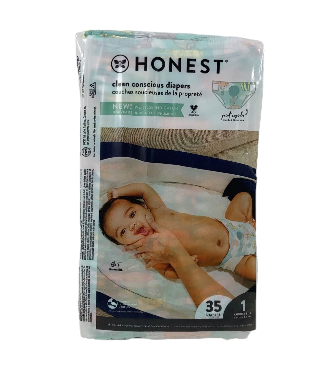 Honest Company Size 1 Diapers 35 Ct, Above it All