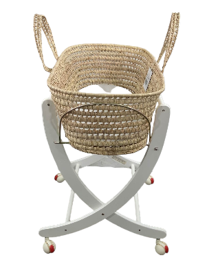 Pali Isabella Moses Basket And Stand