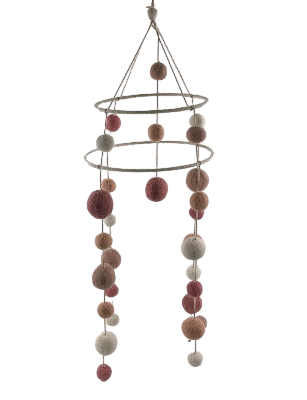Pehr Two-Tiered Mobile, Dream A Little Dream Pink