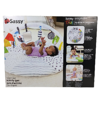 Sassy Tummy Time Reversible Milestone Activity Gym