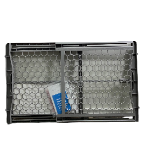 Regalo Plastic Expandable Safety Gate, Gray