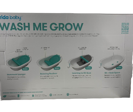 Shop FridaBaby Grow-With-Me Bath Tub, Updated, Mesh Seat at Goodbuygears