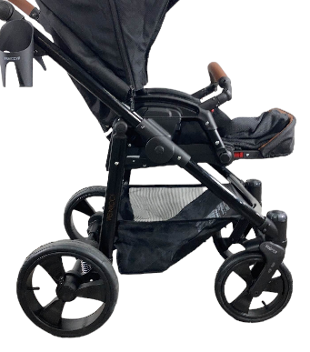 Venicci Gusto 2 in 1 Travel System, 2018, Black