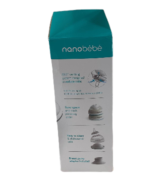 Nanobébé Bottles, 5oz, 3 pack