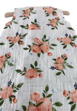 Shop Little Unicorn Cotton Muslin Sleep Bag, Small, Regular, Watercolor Roses at Goodbuygears