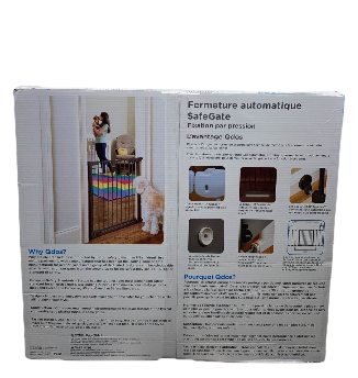 Qdos Auto-Close SafeGate, White