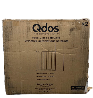 Qdos Auto-Close SafeGate, White
