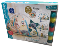 Shop Infantino 4-in-1 Jumbo Activity Gym and Ball Pit, Sloth at Goodbuygears