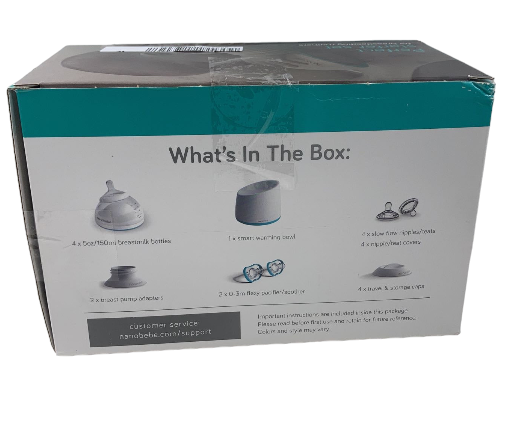 Shop Nanobébé Breastmilk Bottle Starter Set, Teal at Goodbuygears