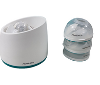 Shop Nanobébé Breastmilk Bottle Starter Set, Teal at Goodbuygears