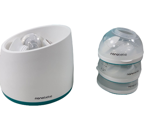 Shop Nanobébé Breastmilk Bottle Starter Set, Teal at Goodbuygears