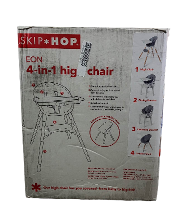 Shop Skip Hop EON 4-in-1 High Chair, Grey/White at Goodbuygears