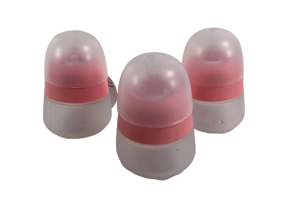 Shop Nanobébé Flexy Silicone Baby Bottles, 5oz, 3-Pack, Pink at Goodbuygears