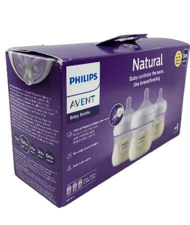 Shop Philips Avent Natural Baby Bottles, Clear, 3 Pack, 4oz at Goodbuygears