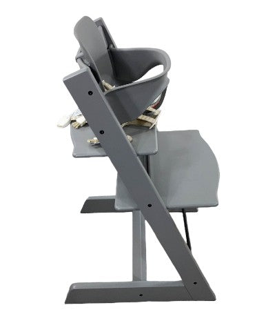 Stokke Tripp Trapp High Chair With Baby Set, Storm Grey, 1