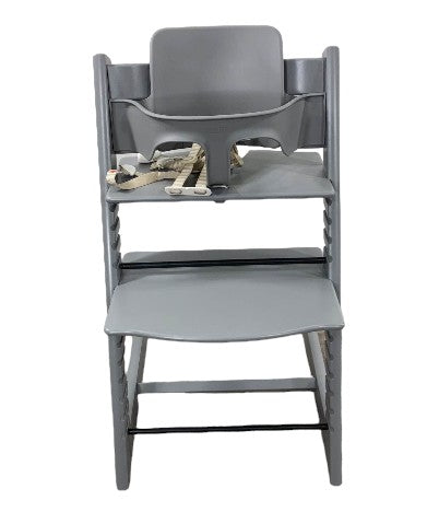Stokke Tripp Trapp High Chair With Baby Set, Storm Grey, 1