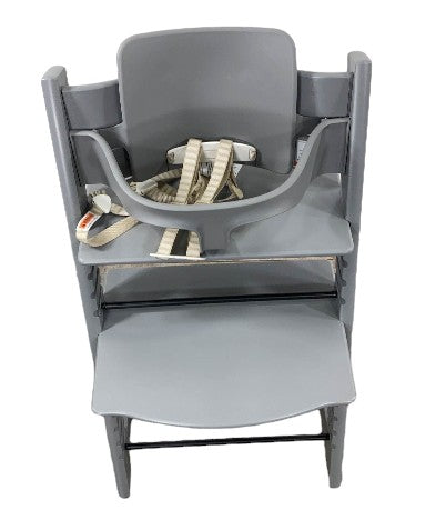 Stokke Tripp Trapp High Chair With Baby Set, Storm Grey, 1