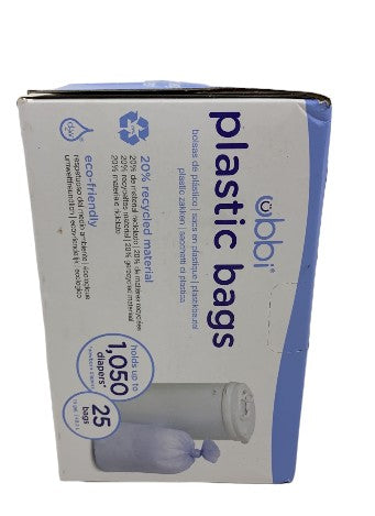 Shop Ubbi Plastic Diaper Pail Bags, 25 Count at Goodbuygears