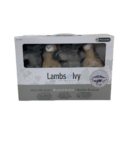 Shop Lambs & Ivy Urban Jungle Musical Baby Crib Mobile at Goodbuygears