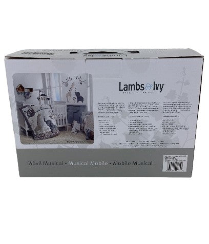 Shop Lambs & Ivy Urban Jungle Musical Baby Crib Mobile at Goodbuygears