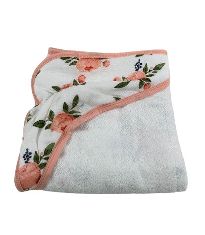 Little Unicorn Hooded Towel Set, Floral