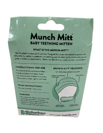 Malarkey Kids Munch Mitt, Mint Green