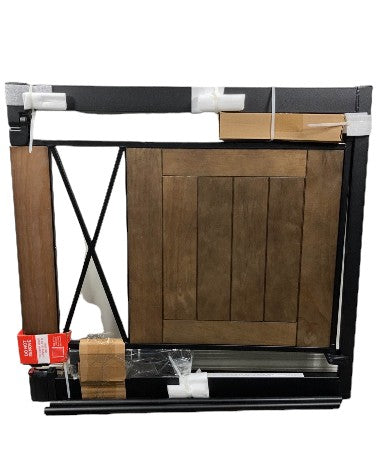 Shop Safety 1st Easy Install Modern Farmhouse Gate, Rustic at Goodbuygears