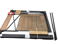 Shop Safety 1st Easy Install Modern Farmhouse Gate, Rustic at Goodbuygears