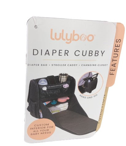 Shop Lulyboo Diaper Cubby, Black at Goodbuygears
