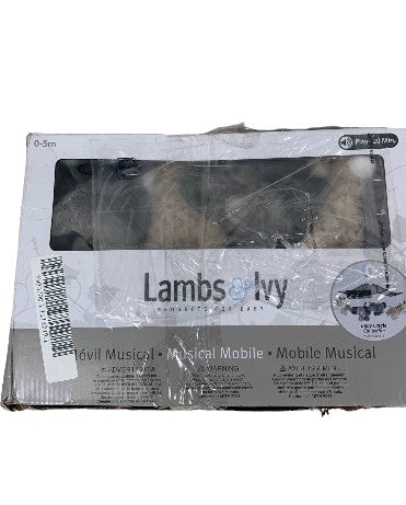 Shop Lambs & Ivy Urban Jungle Musical Baby Crib Mobile at Goodbuygears