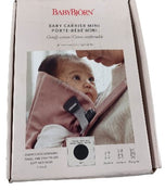 Shop BabyBjorn Baby Carrier Mini, Black Cotton at Goodbuygears