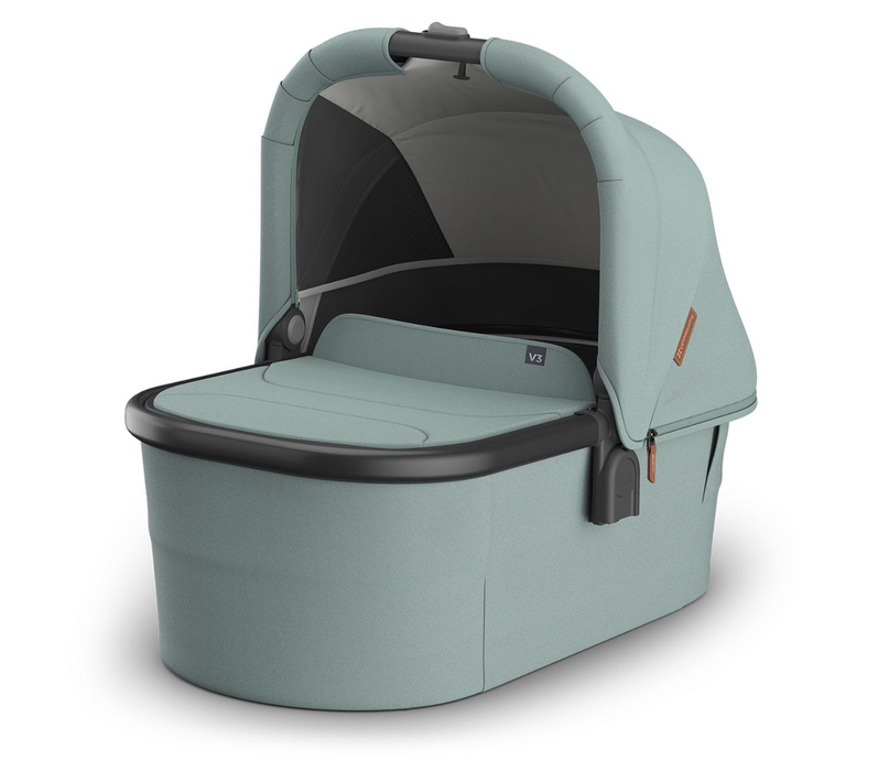 Shop UPPAbaby Bassinet V3, Kenzi (Mystic Aqua) at Goodbuygears