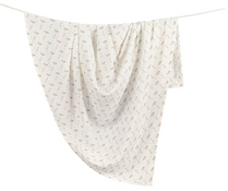 Shop Crane Baby Cotton Muslin Single Swaddle, Avery Poppy at Goodbuygears
