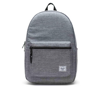 Shop Herschel Supply Co.  Settlement Backpack, Raven Crosshatch at Goodbuygears