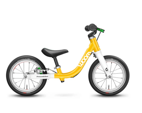 Woom 1 Balance Bike, Sunny Yellow