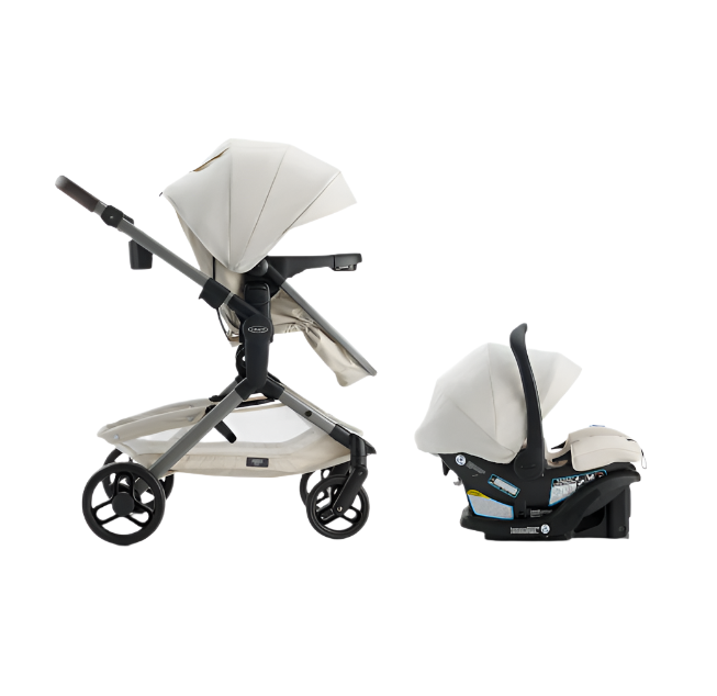 Shop Graco Modes Nest Travel System, 2025, Soft Almond at Goodbuygears