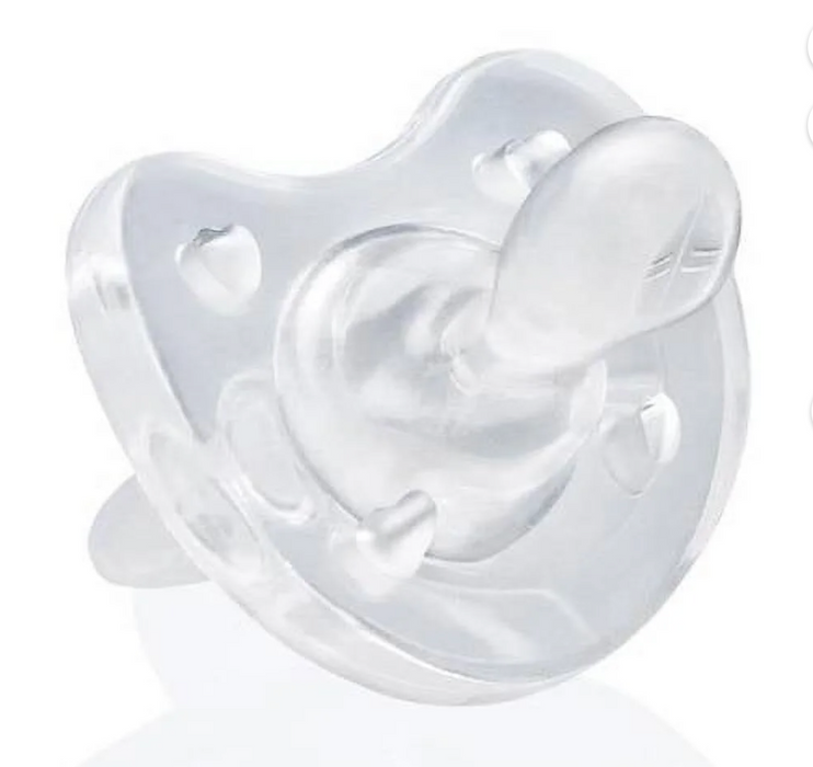 Shop Chicco PhysioForma Soft Silicone Orthodontic Pacifier, 1 Pack, Clear, 0-2 months at Goodbuygears