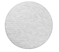 Shop Toddlekind Luxe Organic Cotton Reversible Playmat The Snuggle Mat, Leaves Stone at Goodbuygears