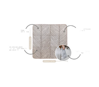 Shop Toddlekind Pretty Practical Mat, Leaves/Tan at Goodbuygears