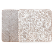 Shop Toddlekind Pretty Practical Mat, Leaves/Tan at Goodbuygears