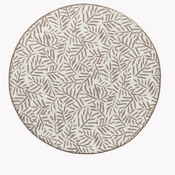 Shop Toddlekind Luxe Organic Cotton Reversible Playmat The Snuggle Mat, Leaves Tan at Goodbuygears