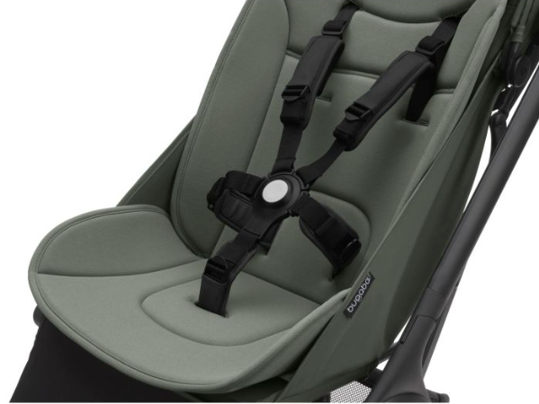Bugaboo Butterfly Stroller, 2025, Black, Forest Green, Forest Green