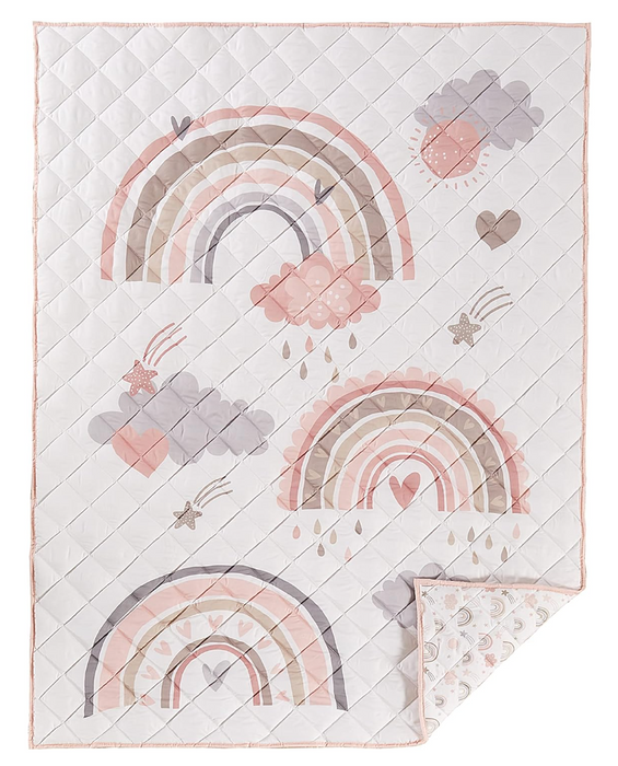 Shop Levtex Baby Four Piece Crib Bedding Set, Over the Rainbow at Goodbuygears