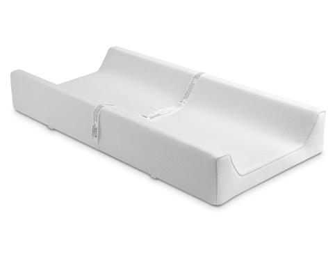 Shop Bellini Contour Changing Pad & Removable Changing Pad Cover, White at Goodbuygears