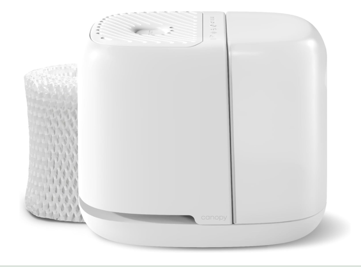 Shop Canopy Bedside Humidifier 2.0, White at Goodbuygears