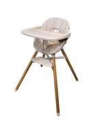 Shop Lalo The Chair, Grapefruit, Natural Wood at Goodbuygears