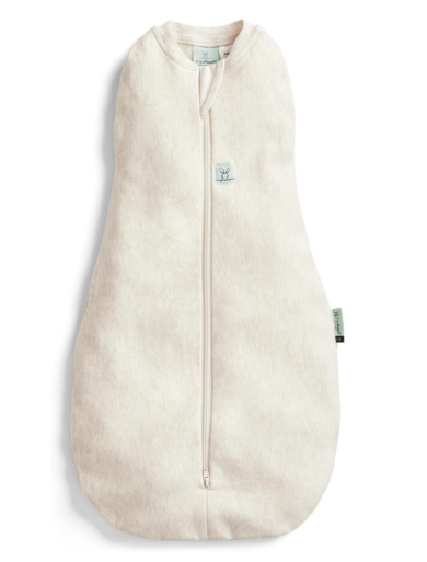 ErgoPouch Cocoon Swaddle Bag, 0-3 Months, 1.0 TOG, Oatmeal Marle