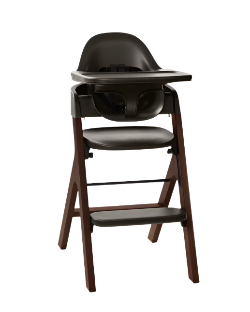 Shop Mockingbird High Chair, 2.0, Charcoal Black, Espresso Beech at Goodbuygears